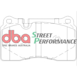 Ac MK VI Plaquettes de frein DBA Street Performance Avant 2009 DB2228SP