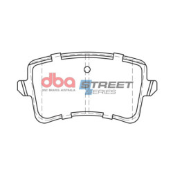 Audi A4 Allroad quattro Plaquettes de frein DBA Ceramic Arrière 2009 2016 DB2185SS