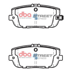 Abarth 124 Spider Plaquettes de frein DBA Ceramic Arrière 2016 2019 DB2064SS