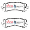 Nissan Patrol Y61 Plaquettes de frein DBA Ceramic Arrière 2000 2013 DB2060SS