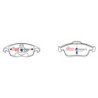 Citroen Berlingo Plaquettes de frein DBA Ceramic Avant 2008 2018 DB2040SS
