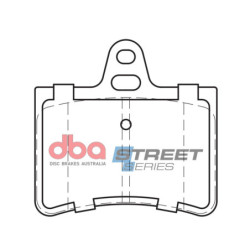 Citroen C5 Plaquettes de frein DBA Ceramic Arrière 2005 2008 DB2017SS