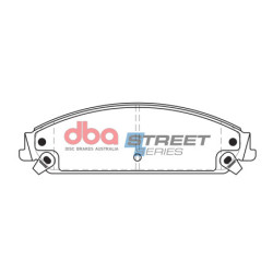 Chrysler 300C Plaquettes de frein DBA Ceramic Avant 2011 DB2008SS