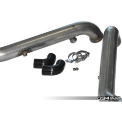 Ensemble Bipipe en Acier Inoxydable Noir 034Motorsport pour 2.7T