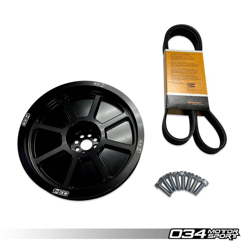 Poulie Vilebrequin 207mm 034Motorsport Upgrade Compresseur 3.0 TFSI