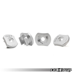 Kit d'Inserts de Support de Sous châssis Arrière en Aluminium 034Motorsport
