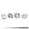 Kit d'Inserts de Support de Sous châssis Arrière en Aluminium 034Motorsport