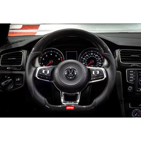 Volant carbone/cuir APR pour Golf 7 GTI MS100201 MS100205