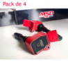 4 Bobines d'allumage Plasma MSD type RS3 pour Golf 7 R/GTI