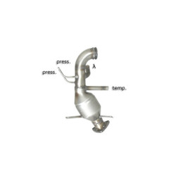 Remplacement FAP Ragazzon pour CHEVROLET Captiva (C100) (09/2006 02/2011) 54.0259.01 / OPEL Antara (
