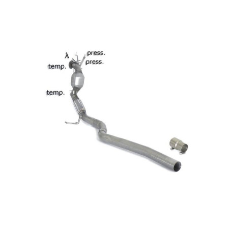 Catalyseur sport Ragazzon pour AUDI Q3 Quattro (06/2011 Aujourd'hui) 54.0286.01