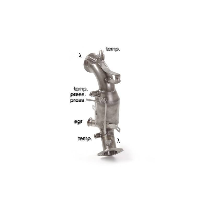 Catalyseur sport Ragazzon pour ALFA ROMEO Giulia (952) (05/2016 Aujourd'hui) 54.0342.01 / Stelvio (0