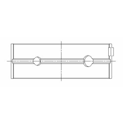 Nissan TD42 Coussinets de vilebrequin ACL Race Series +0.025 mm