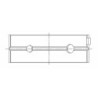 Nissan TD42 Coussinets de vilebrequin ACL Race Series +0.025 mm