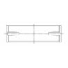 Lexus 1UR FE Coussinets de vilebrequin ACL +0.25 mm
