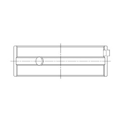 Ford ZMD Coussinets de vilebrequin ACL Race Series +0.50 mm