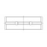 Mazda L3 VDT MZR (Duratec) Coussinets de vilebrequin ACL +0.25 mm