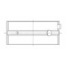 Ford 1.1L 711M X Flow Coussinets de vilebrequin ACL Race Series +0.001"