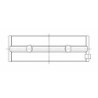 Mitsubishi 4B11 T Coussinets de vilebrequin ACL Race Series +0.025 mm