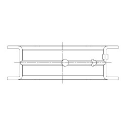 Mitsubishi 4D65 Coussinets de vilebrequin ACL Race Series +0.025 mm