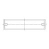 Acura J35A1 Coussinets de vilebrequin ACL Race Series +0.025 mm