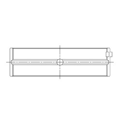 Mitsubishi 6G72 (DOHC 24V) Coussinets de vilebrequin ACL Race Series Cote standard