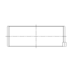 Ford ZMD Coussinets de bielles ACL Race Series +0.50 mm