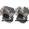 Downpipe DPF et suppresseur du tube de recirculation des gaz d'échappement basse pression Darkside D