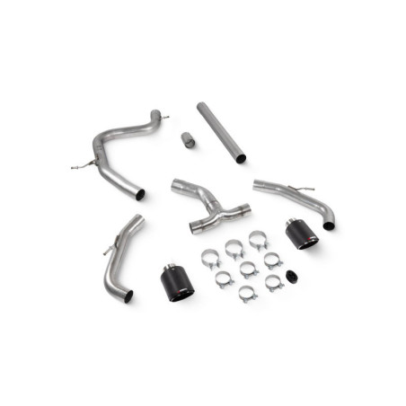 Cat back Predator sans intermédiaire Scorpion pour CUPRA Leon 245