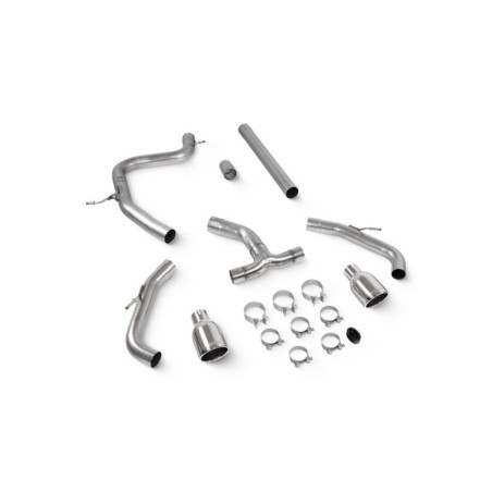 Cat back Predator sans intermédiaire Scorpion pour CUPRA Leon 245