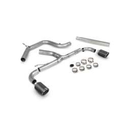 Cat back Prédator sans intermédiaire Scorpion pour Volkswagen Scirocco R