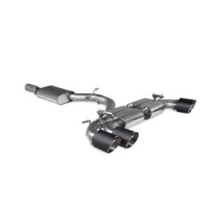 Cat back avec intermédiaire (valvé) Scorpion pour Audi S3 8Y Sportback