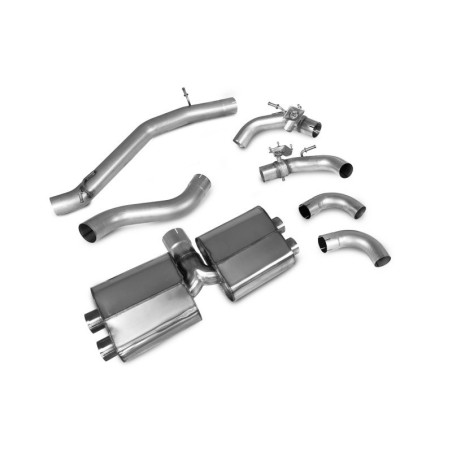 Cat back avec intermédiaire (valvé) Scorpion pour Audi S3 8Y Sportback