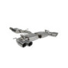 Cat back avec intermédiaire (valvé) Scorpion pour Volkswagen Golf R MK8 (FAP)