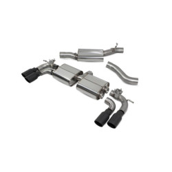 Cat back avec intermédiaire (valvé) Scorpion pour Volkswagen Golf R MK8 (FAP)