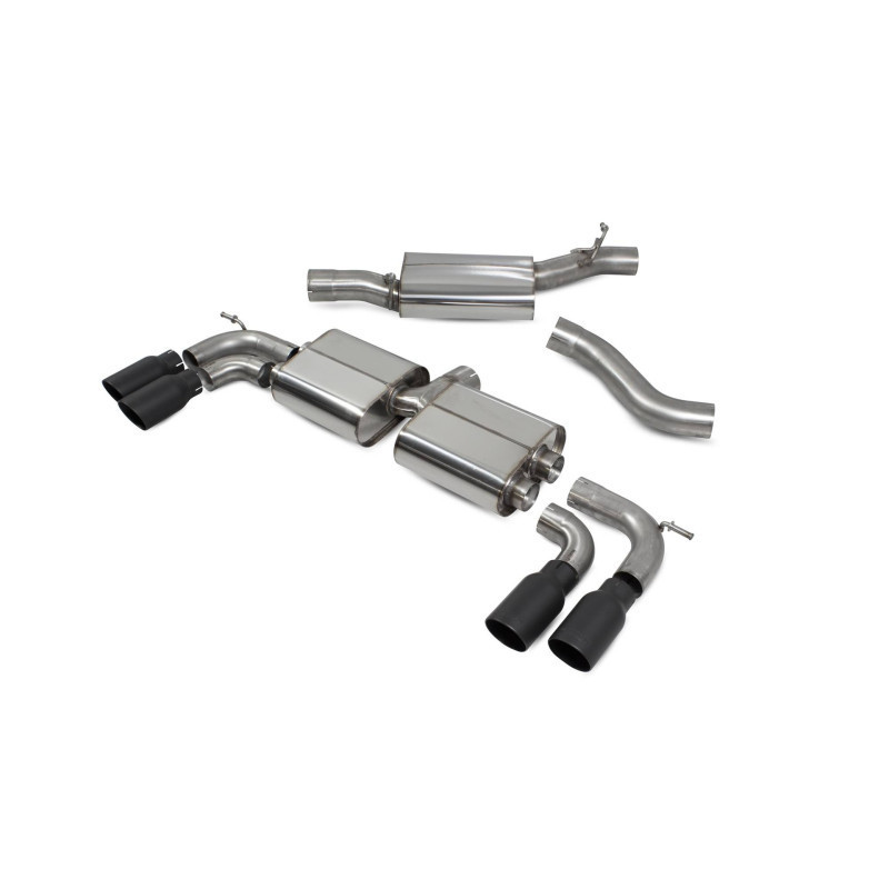 Cat back avec intermédiaire Scorpion pour Volkswagen Golf R MK8 (FAP)