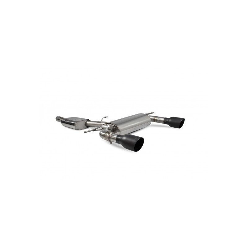 Cat back avec intermédiaire et avec valves TT MK3 2.0 TFSi Quattro