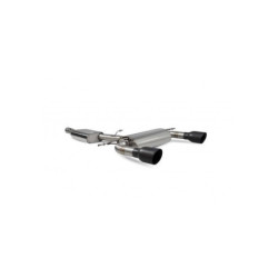 Cat back avec intermédiaire sans valves TT MK3 2.0 TFSi Quattro