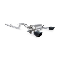 Cat back avec valve électronique Scorpion pour Ford Focus MK3 RS (Sans FAP)
