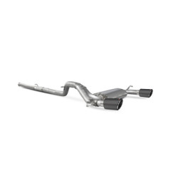 Cat back avec valve électronique Scorpion pour Ford Focus MK3 RS (Sans FAP)