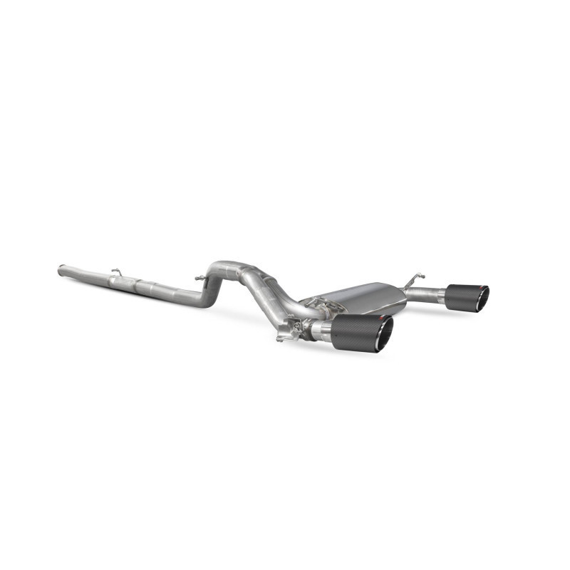Cat back avec valve électronique Scorpion pour Ford Focus MK3 RS (Sans FAP)