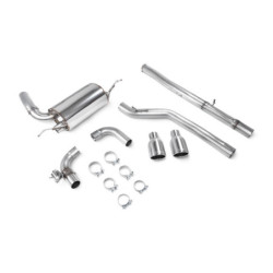 Cat back avec valve électronique Scorpion pour Ford Focus MK3 RS (Sans FAP)