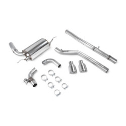 Cat back avec valve électronique Scorpion pour Ford Focus MK3 RS (Sans FAP)