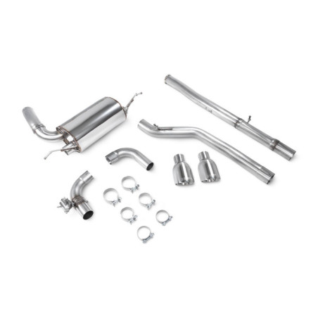Cat back avec valve électronique Scorpion pour Ford Focus MK3 RS (Sans FAP)