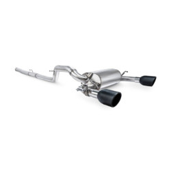 Cat back avec valve électronique Scorpion pour Ford Focus MK3 RS (Sans FAP)