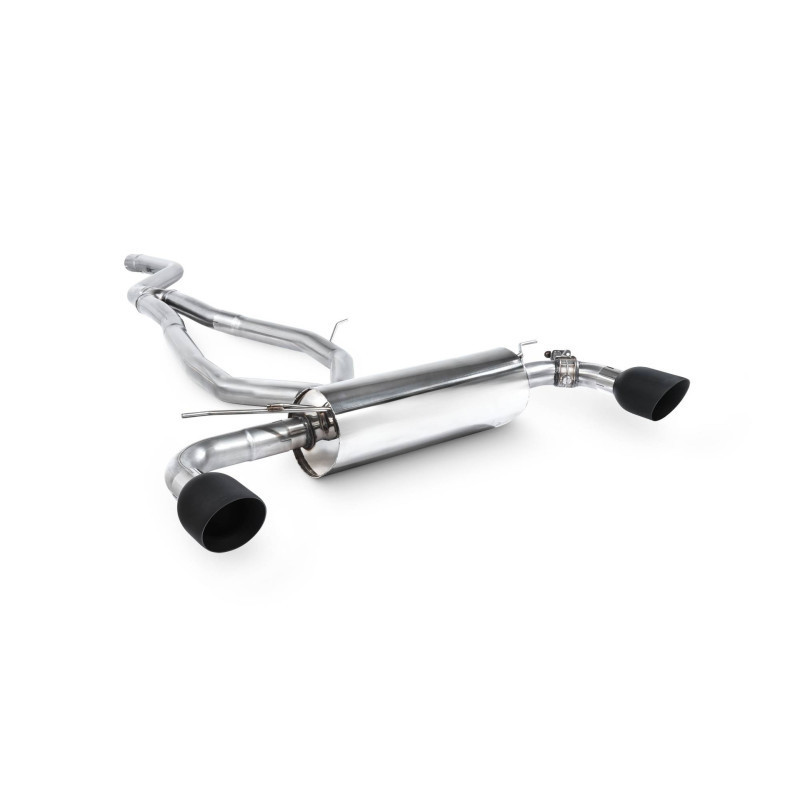 Cat back embout noir ceramique Daytona Scorpion pour Toyota Supra A90 3.0T (ROW)