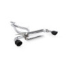 Cat back embout noir ceramique Daytona Scorpion pour Toyota Supra A90 3.0T (ROW)