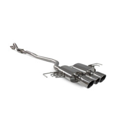 Cat back partiellement résoné Scorpion pour Honda Civic Type R FK8 R/H Drive
