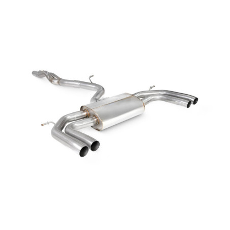 Cat back sans intermédiaire (non valvé) Scorpion pour Audi RS3 8Y Saloon
