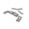 Cat back sans intermédiaire (non valvé) Scorpion pour Audi S3 3 Portes/Sportback 8V